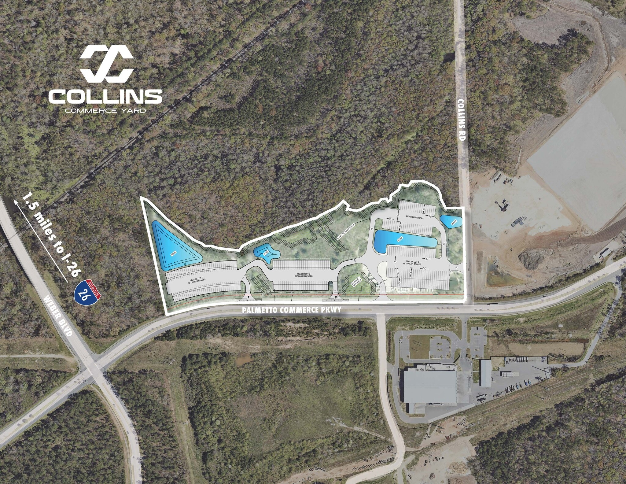 8100 Palmetto Commerce Parkway, North Charleston, SC for lease Primary Photo- Image 1 of 9