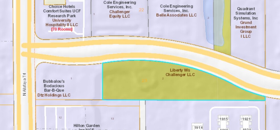 0000 Challenger Pky, Orlando, FL à vendre - Plan cadastral - Image 2 de 3