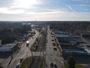 100-112 S Main St, Stanley, NC - AERIAL  map view - Image1