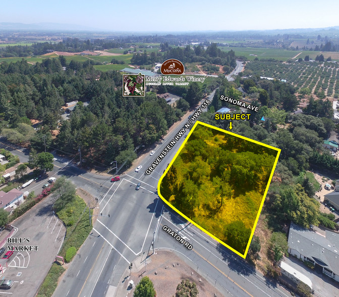 3022 Highway 116, Graton, CA for sale - Aerial - Image 1 of 1