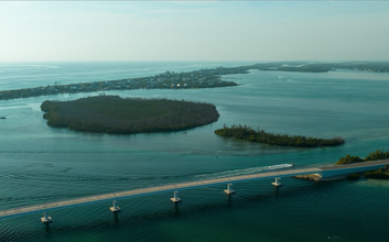 Boca Grande Causeway, Placida, FL - Aérien  Vue de la carte - Image1