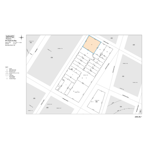 72 Spring St, New York, NY à louer - Plan cadastral - Image 2 de 2