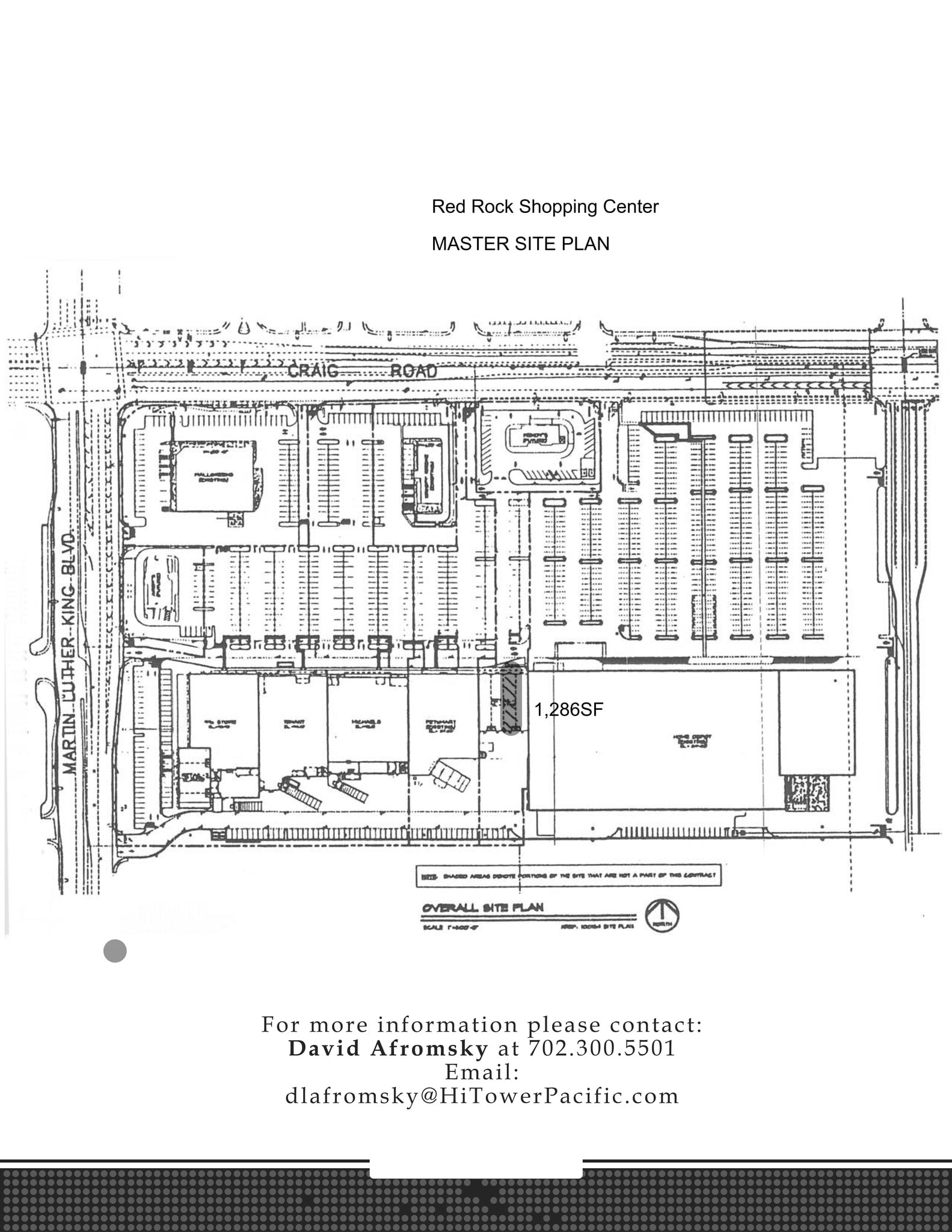 1311 W Craig Rd, North Las Vegas, NV for lease Site Plan- Image 1 of 1