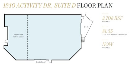 1300 Specialty Dr, Vista, CA for lease Floor Plan- Image 1 of 1