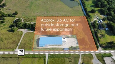 20260 TX-78, Leonard, TX - AÉRIEN  Vue de la carte - Image1