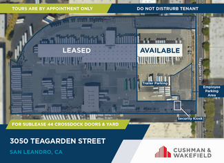 Plus de détails pour 3050 Teagarden St, San Leandro, CA - Industriel à louer