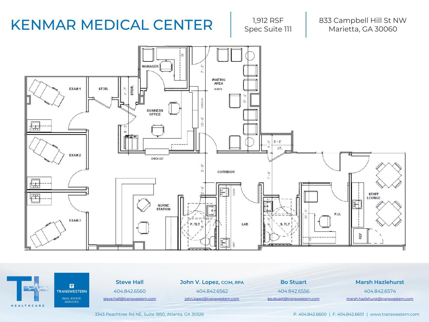 833 Campbell Hill St NW, Marietta, GA for lease Floor Plan- Image 1 of 1
