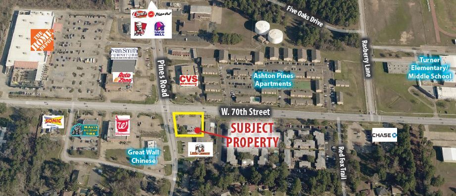 6025 W 70th St, Shreveport, LA à vendre - Photo du bâtiment - Image 1 de 1