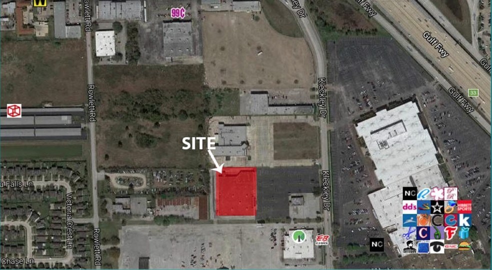 9960 Kleckley Dr, Houston, TX for lease - Aerial - Image 2 of 7