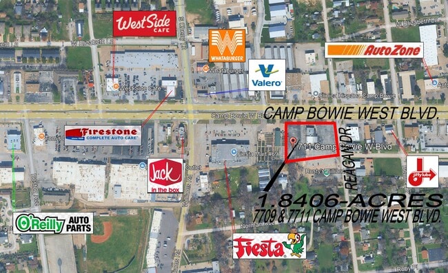 More details for 7711 Camp Bowie West Blvd, Fort Worth, TX - Land for Sale
