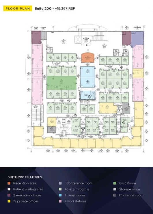 280 S Main St, Orange, CA à louer Plan d’étage- Image 1 de 1