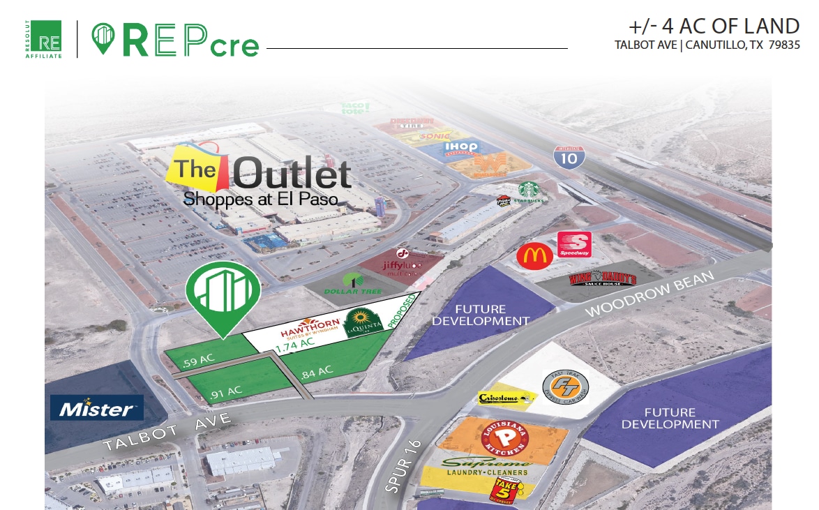 0 Talbot ave, Canutillo, TX for lease Building Photo- Image 1 of 1