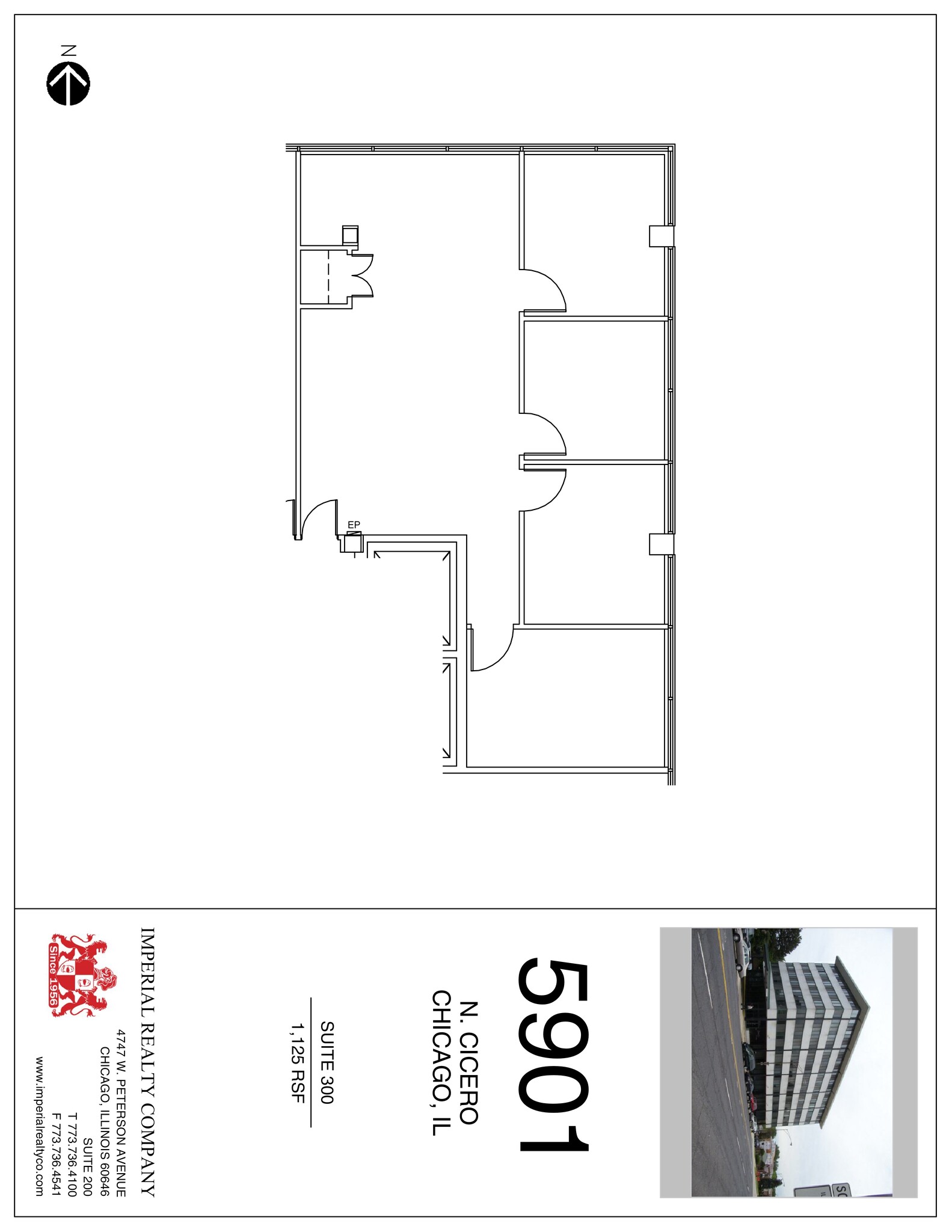 5901 N Cicero Ave, Chicago, IL for lease Site Plan- Image 1 of 2