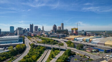 580 N 4th St, Columbus, OH - AERIAL  map view