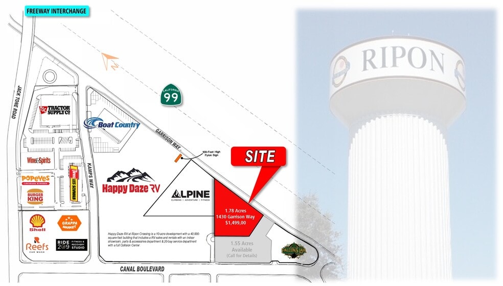 1430 Garrison Way, Ripon, CA for sale - Site Plan - Image 3 of 4