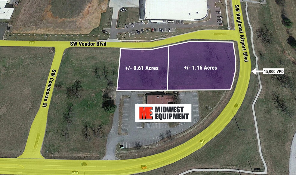 Regional Airport Blvd, Bentonville, AR for sale - Aerial - Image 2 of 2