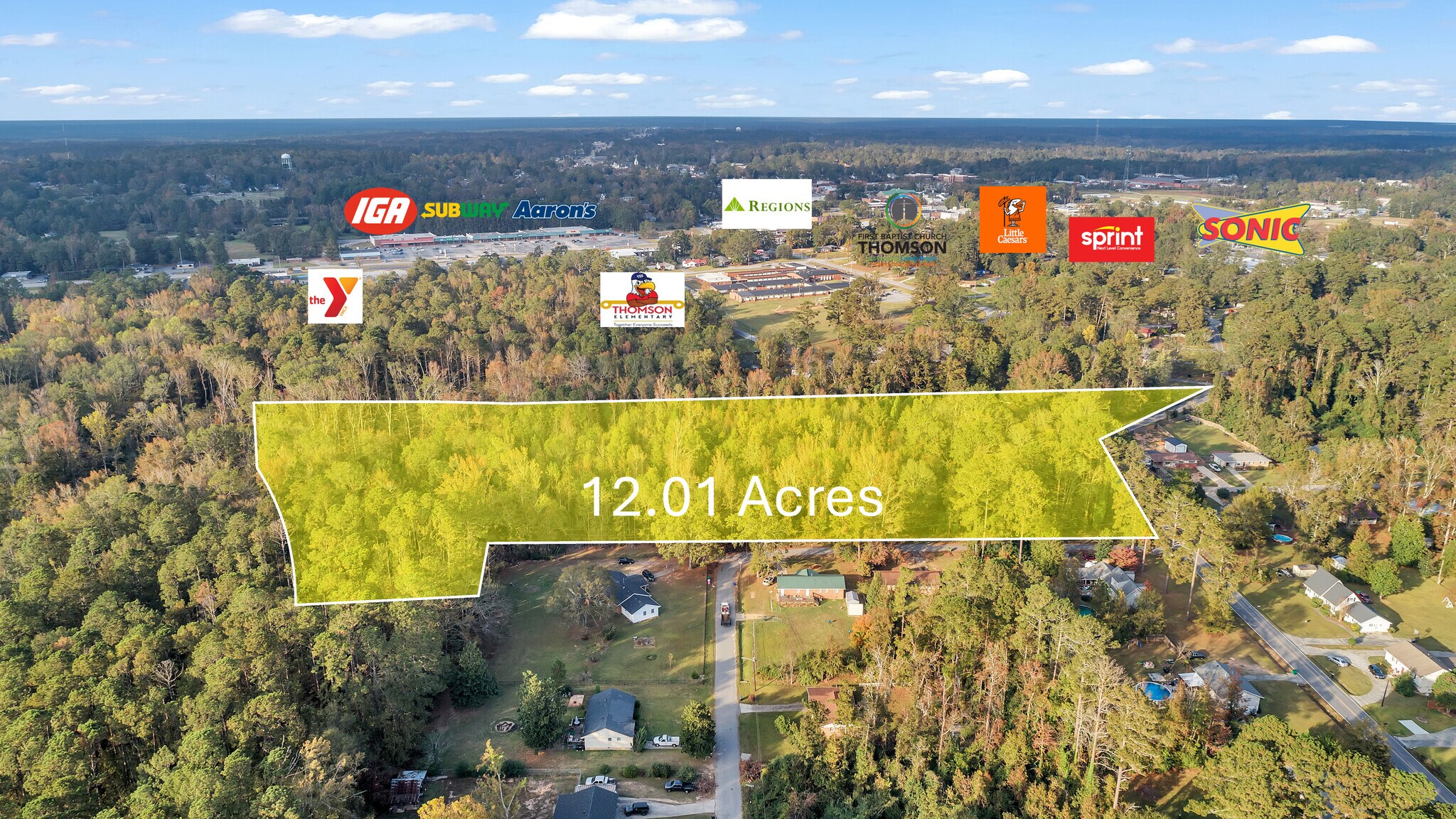 Johannes Drive, Thomson, GA à vendre Aérien- Image 1 de 40