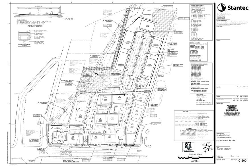 3042 Hendersonville Rd, Fletcher, NC à louer - Plan de site - Image 2 de 5