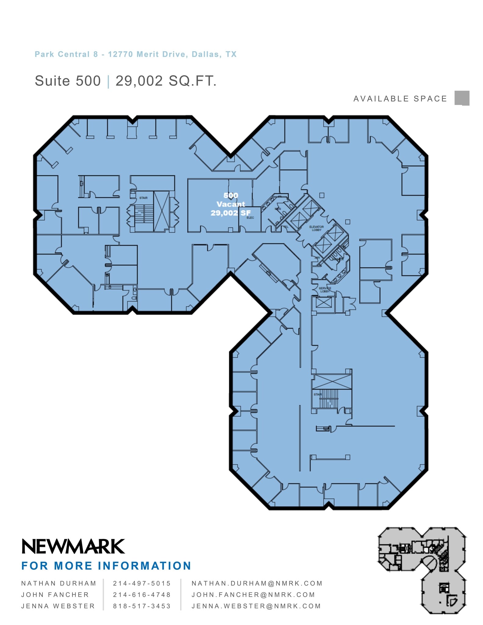 12750 Merit Dr, Dallas, TX à louer Plan de site- Image 1 de 2