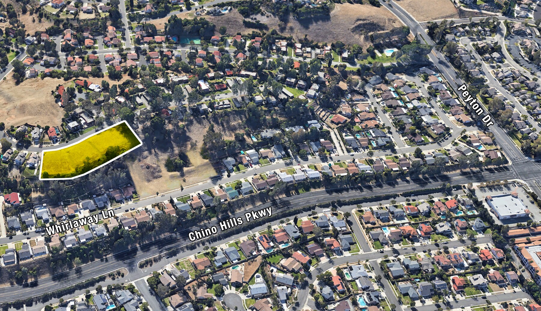 0 Aqueduct Ln, Chino Hills, CA à vendre Aérien- Image 1 de 1