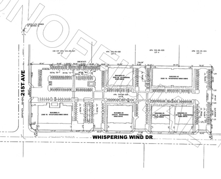 2060 W Whispering Wind Dr, Phoenix, AZ à louer - Plan cadastral - Image 3 de 10