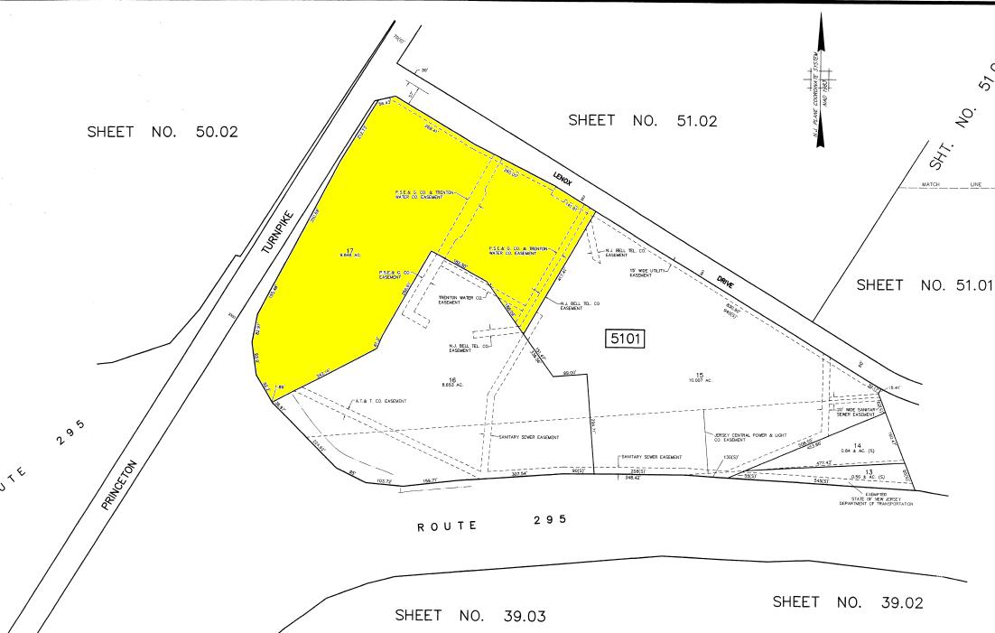 993 Lenox Dr, Lawrenceville, NJ à louer Plan cadastral- Image 1 de 2