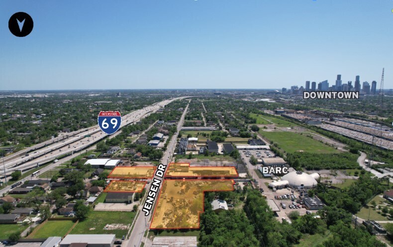 3119 Jensen Dr, Houston, TX for sale Aerial- Image 1 of 2