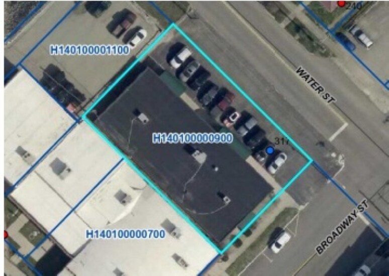 317 Broadway St, Jackson, OH à vendre Aérien- Image 1 de 2