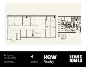 6855 S Havana St, Centennial, CO à louer Plan de site- Image 2 de 6