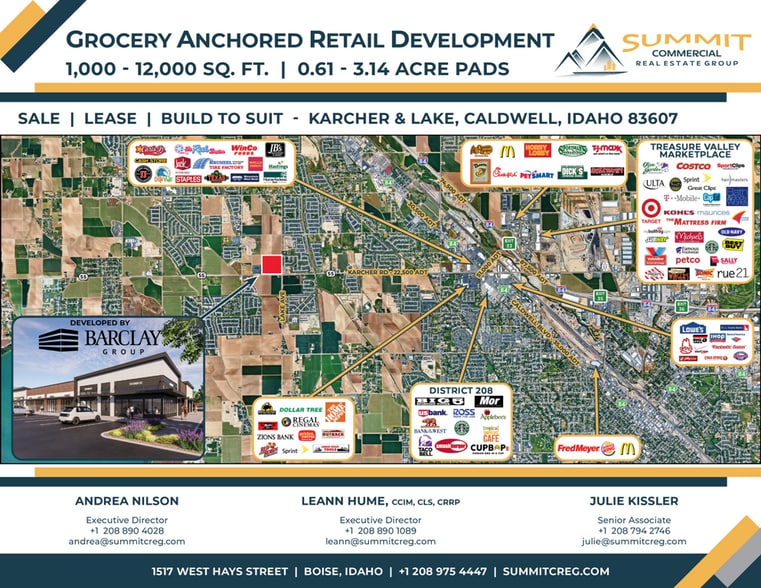 Karcher Rd & Lake Ave, Caldwell, ID for lease - Building Photo - Image 2 of 13