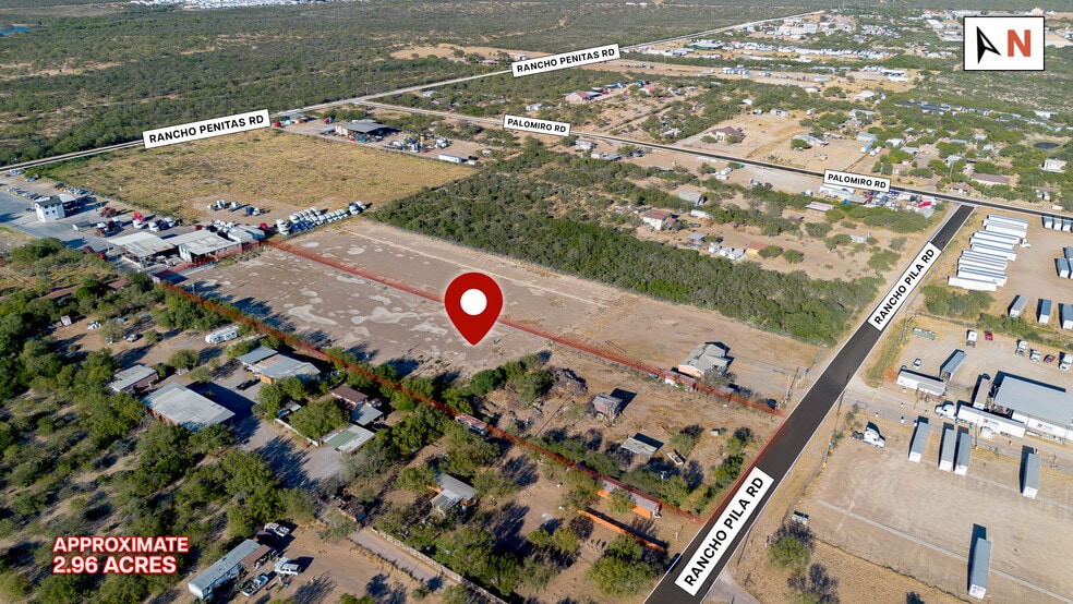 186 Rancho Pila Rd, Laredo, TX for lease - Aerial - Image 2 of 4