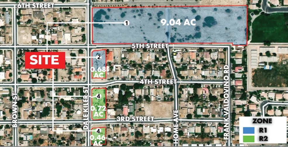 Dale Kiler Road, Mecca, CA for sale - Aerial - Image 2 of 2