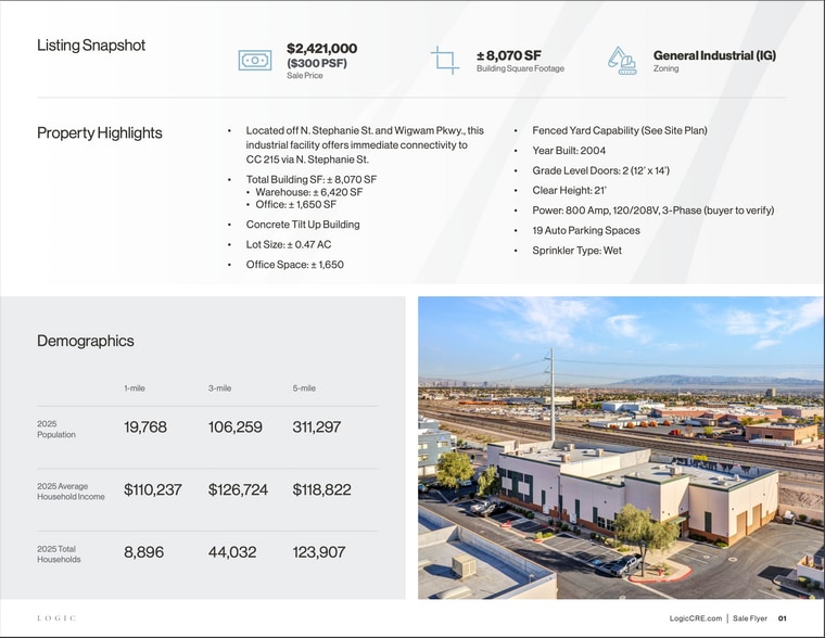 1222 Wigwam Pky, Henderson, NV for sale - Building Photo - Image 2 of 10