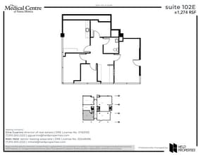 2021 Santa Monica Blvd, Santa Monica, CA à louer Plan d’étage- Image 2 de 2
