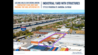 Industrial Yard with Structures - Services immobiliers commerciaux