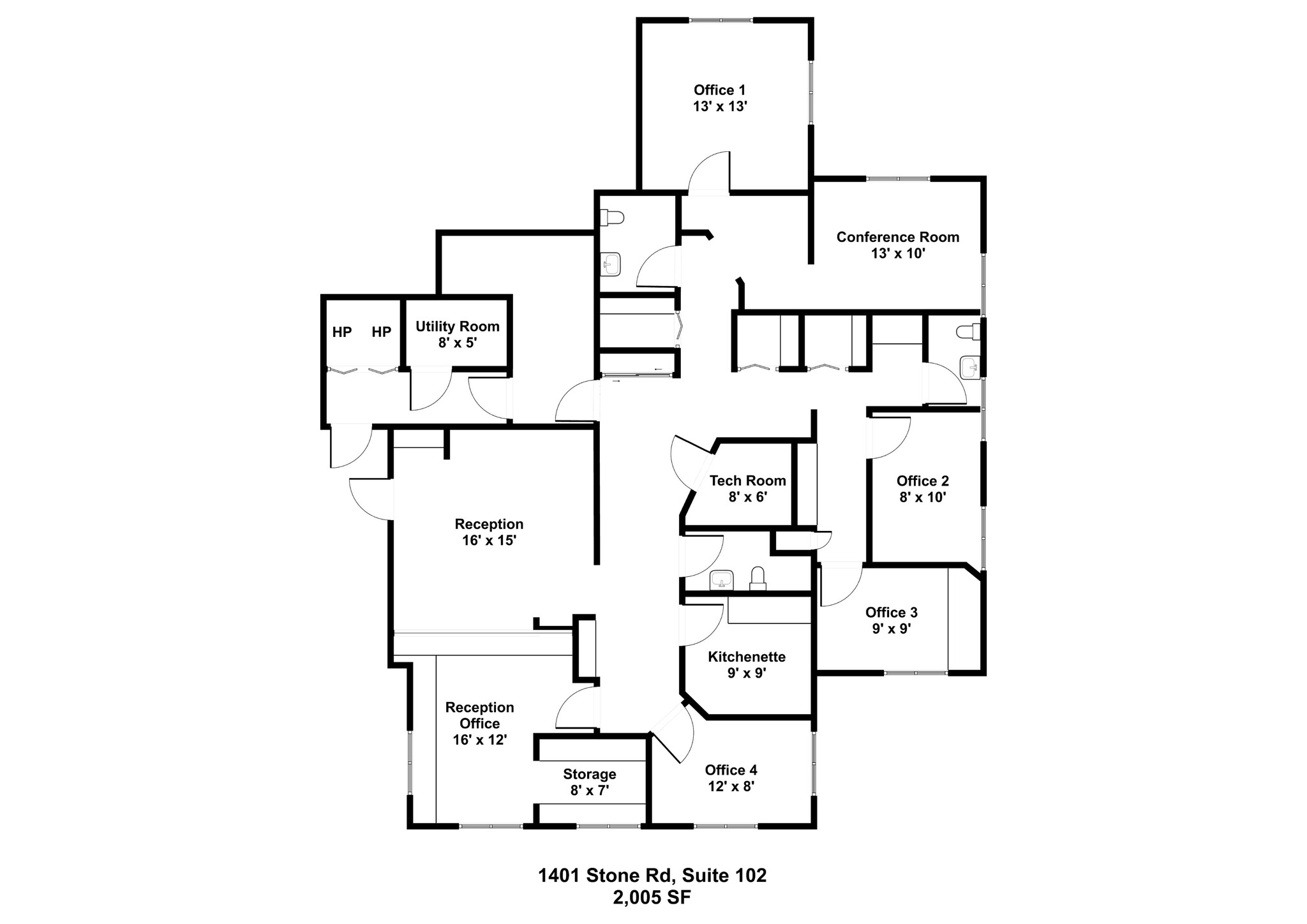 1401 Stone Rd, Rochester, NY à louer Plan d  tage- Image 1 de 7