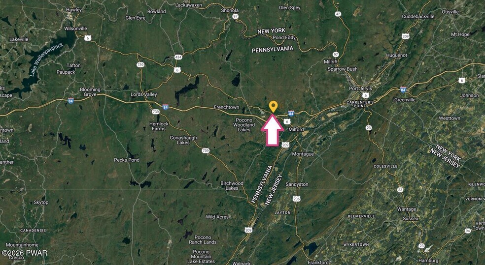 US Route 6, Milford, PA à vendre - Photo du bâtiment - Image 2 de 5