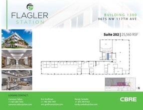 9725 NW 117th Ave, Medley, FL à louer Plan de site- Image 1 de 1