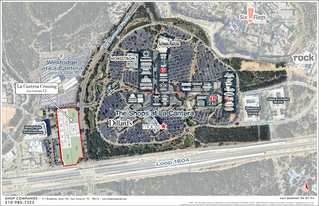 NWQ of La Cantera Pky &  Loop 1604, San Antonio, TX for lease Primary Photo- Image 1 of 2