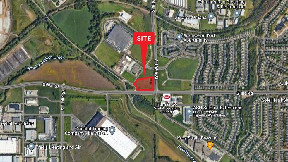 108th & Giles (NWC) St, La Vista, NE à vendre - Photo du bâtiment - Image 2 de 3