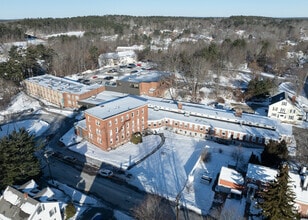 7-11 Park St, Bath, ME - Aérien Vue de la carte
