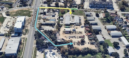 114 Ralph Ablanedo Dr, Austin, TX - Aérien  Vue de la carte - Image1