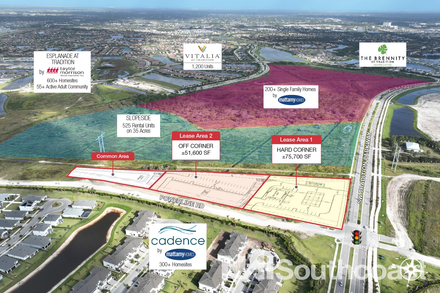 SW Tradition Pkwy & Powerline Rd, Port Saint Lucie, FL for lease Building Photo- Image 1 of 7