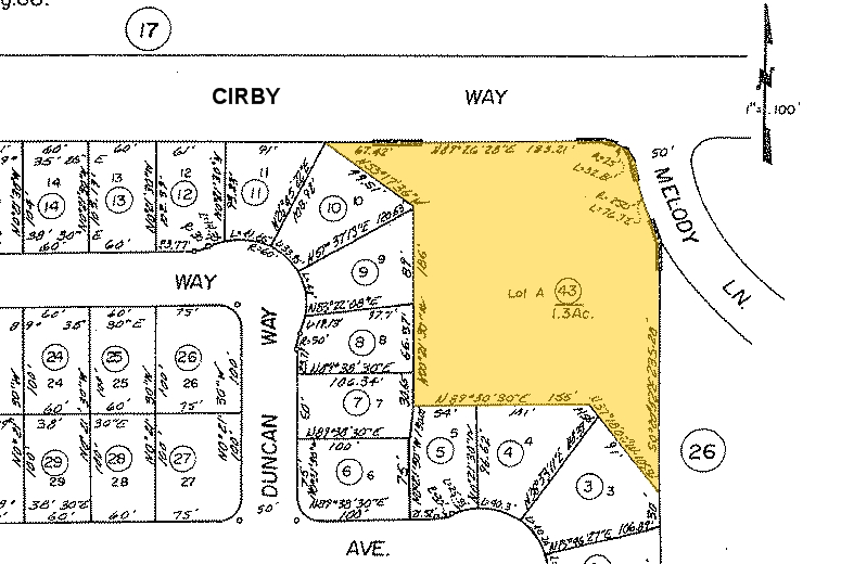 500 Cirby Way, Roseville, CA for sale - Plat Map - Image 2 of 25