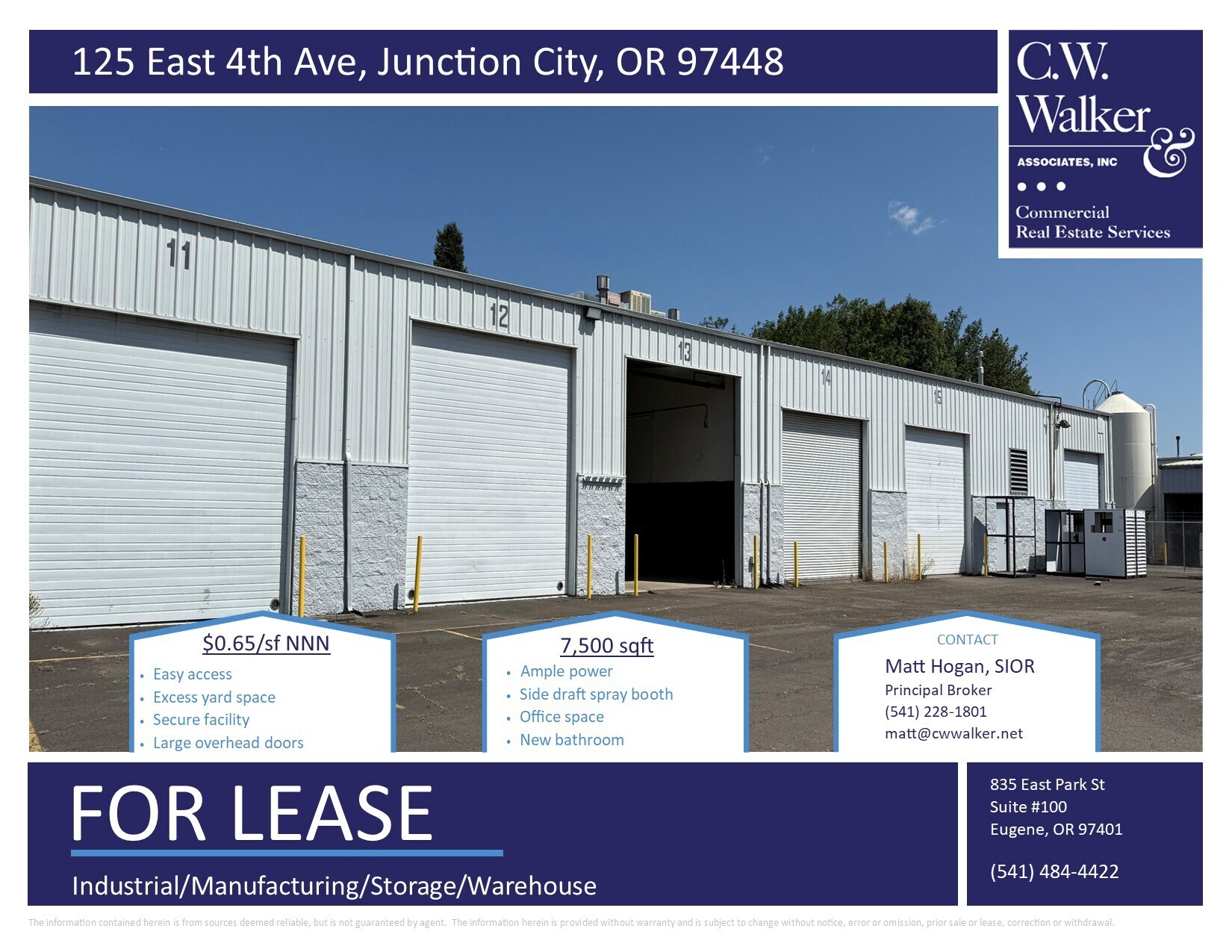125 E 4th Ave, Junction City, OR for lease Building Photo- Image 1 of 8