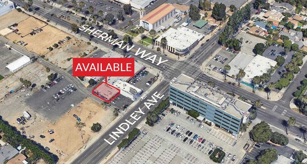 7137-7147 Lindley Ave, Reseda, CA à louer - Aérien - Image 3 de 3