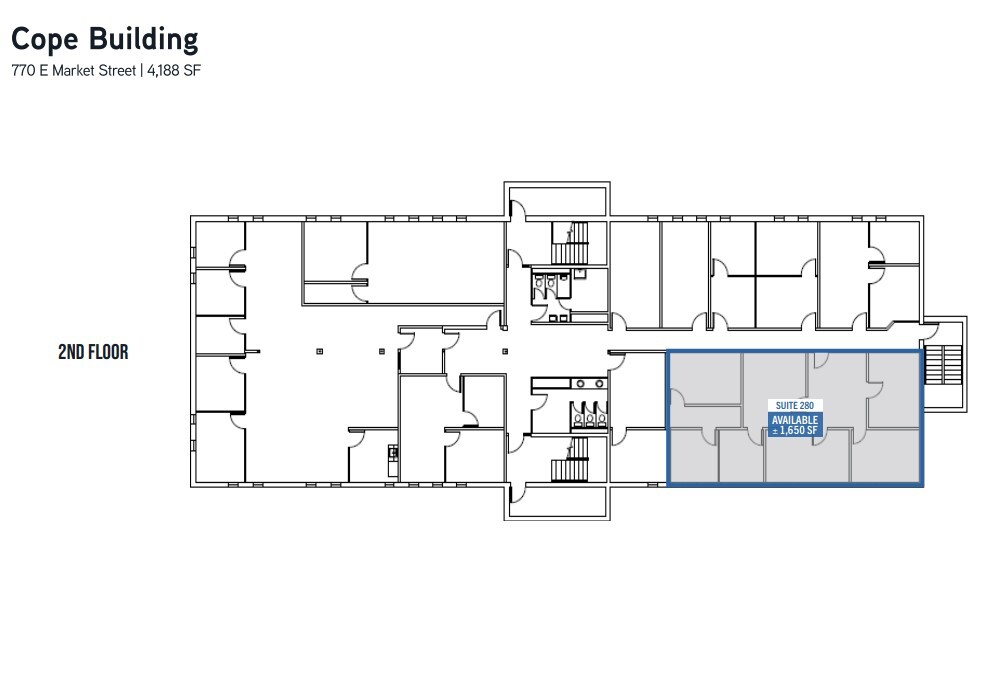 780 E Market St, West Chester, PA for lease Floor Plan- Image 1 of 1