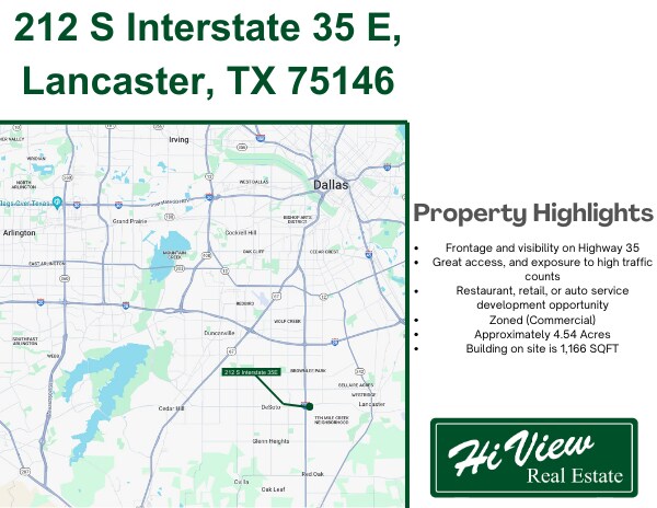 212 S Interstate 35 E, Lancaster, TX à vendre - Photo du bâtiment - Image 3 de 10