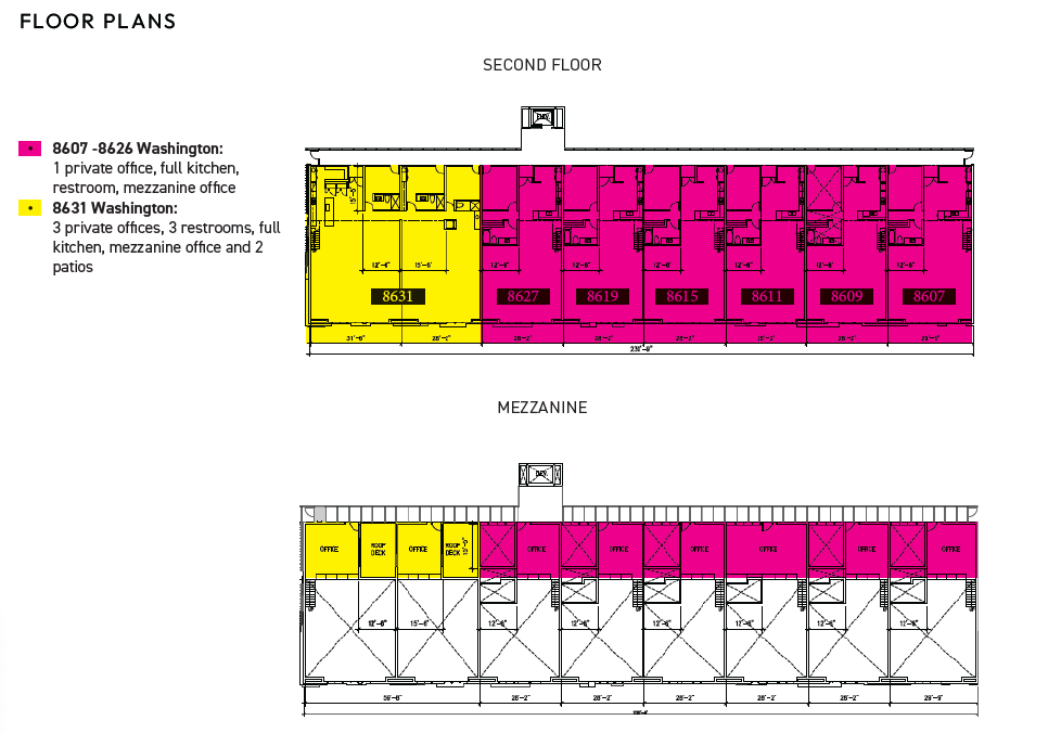 8601-8635 Washington Blvd, Culver City, CA for lease Floor Plan- Image 1 of 1