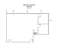 3100 De la Cruz Blvd, Santa Clara, CA for lease Floor Plan- Image 1 of 2